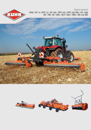 Trituradoras Kuhn BC 3200 