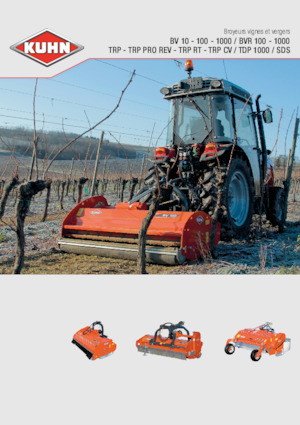 Trituradoras Kuhn TDP 2000