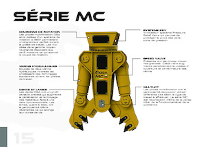 Procesador múltiple OSA Demolition Equipment MC 18 Uni