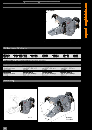Procesador múltiple Kinshofer MQP-45-Y