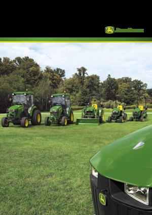 Tractores de uso municipal John Deere 3036 E