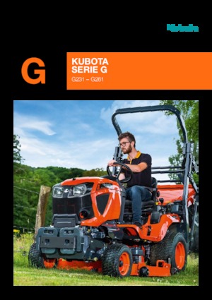 Tractores de uso municipal Kubota G 23 HD-3
