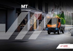 Tractores de uso municipal Aebi MT 750
