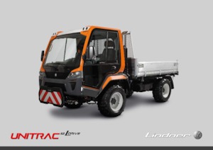 Tractores de uso municipal Lindner Unitrac 112L LDrive