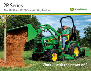 Tractores de uso municipal John Deere 2032 R