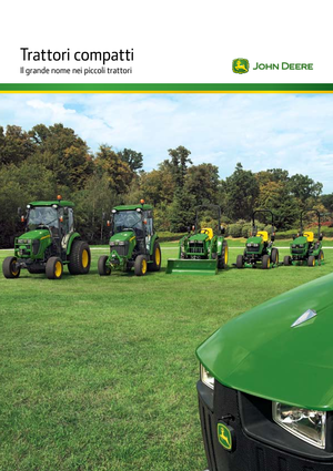 Tractores de uso municipal John Deere 4720