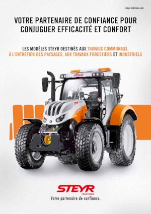 Tractores de uso municipal Steyr 4135 Profi Basis