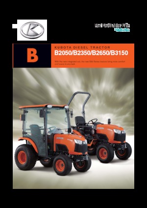 Tractores de uso municipal Kubota B2350 DB