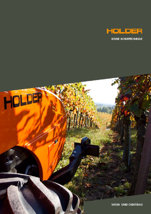 Tractores de uso municipal Holder F 780