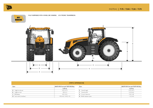 Tractores de uso municipal JCB Fastrac 7200-70