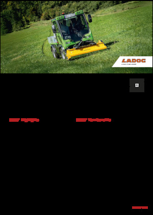 Tractores de uso municipal Ladog E 1400