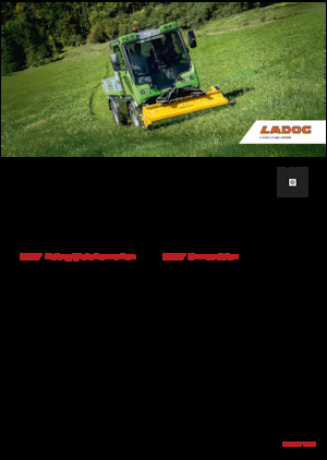 Tractores de uso municipal Ladog E 1400