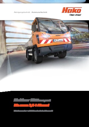 Tractores de uso municipal Multicar M 27 compact