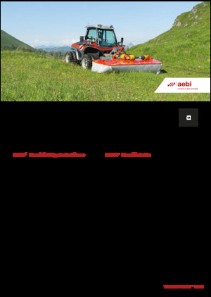 Tractores de uso municipal Aebi TT 211+