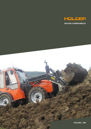 Tractores de uso municipal Holder L 780