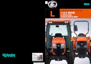 Tractores de uso municipal Kubota L2501 DW