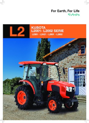 Tractores de uso municipal Kubota L2501 DW