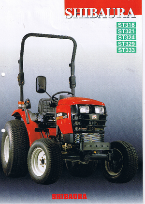 Tractores de uso municipal Shibaura ST 329 H