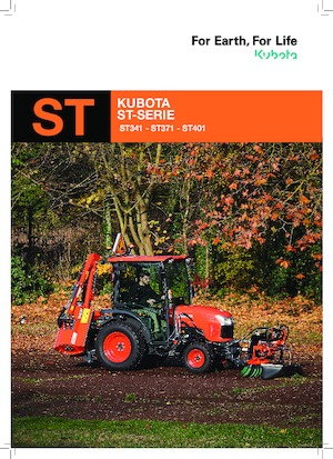 Tractores de uso municipal Kubota ST341-C