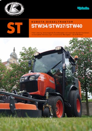Tractores de uso municipal Kubota STW34