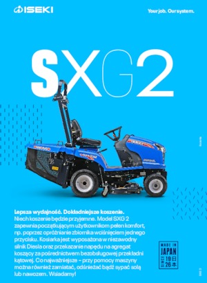 Cortacéspedes y tractores de jardín Iseki SXG 216