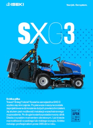 Cortacéspedes y tractores de jardín Iseki SXG 323