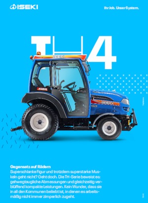 Tractores de uso municipal Iseki TH 4295