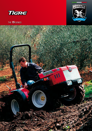 Tractores de uso municipal Carraro Tigre 3200