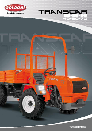 Tractores de uso municipal Goldoni Transcar 25 RS