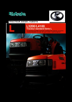Tractores de uso municipal Kubota L4100