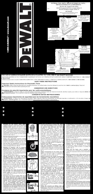 Clavadoras y Grapadoras DEWALT D51257K
