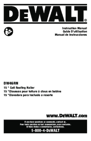 Clavadoras y Grapadoras DEWALT DW46RN