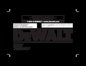 Clavadoras y Grapadoras DEWALT DWSL18CAP