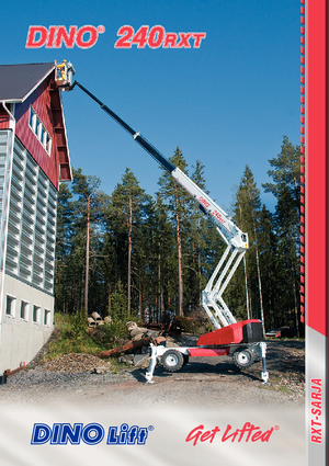 Plataformas articuladas de ruedas Dino Lift Rhino 240 RXT