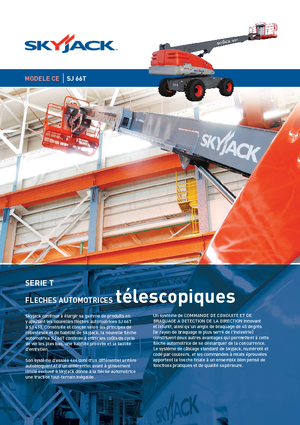 Plataformas telescópicas de ruedas Skyjack SJ 66 T