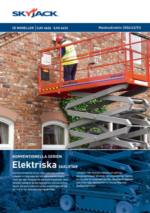 Plataformas de tijeras de ruedas Skyjack SJ III 4632