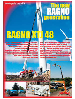 Plataformas telescópicas de ruedas Palazzani XTJ 48 R