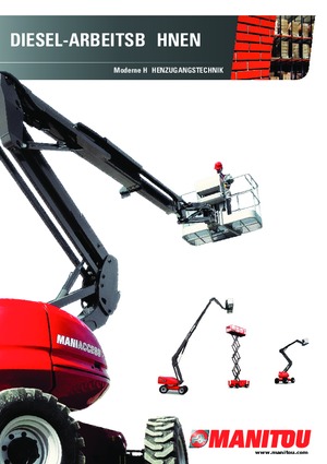 Plataformas articuladas de ruedas Manitou 200 ATJ