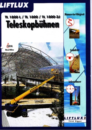 Plataformas telescópicas de ruedas Liftlux TL 1800-2 J