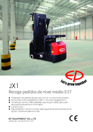 Recolectores de pedidos EP JX1