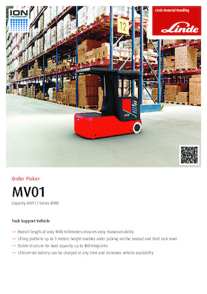 Recolectores de pedidos Linde MV01