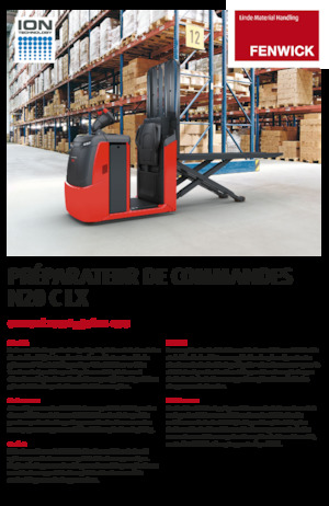 Recolectores de pedidos Linde N20C LX