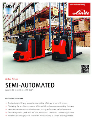 Recolectores de pedidos Linde N20SA