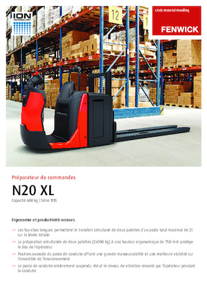 Recolectores de pedidos Linde N20XL