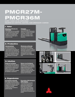 Recolectores de pedidos Mitsubishi PMCR27M