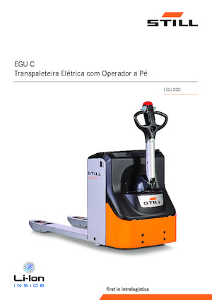 Transpaleta elec. de conductor acompañante Still EGU 20C