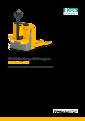 Transpaleta elec. de conductor acompañante Jungheinrich EJE 116