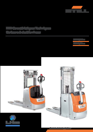 Transpaleta elec. de conductor acompañante Still EXD 18 K