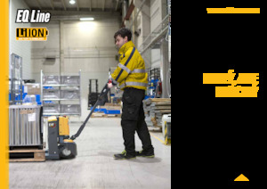 Transpaleta elec. de conductor acompañante Caterpillar NPP20QBL