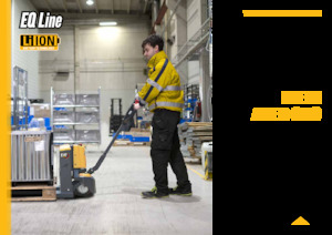 Transpaleta elec. de conductor acompañante Caterpillar NPP20QBL